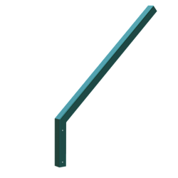 Г-образное навершие на забор